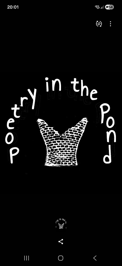 Poetry in the Pond at The Vassall Centre