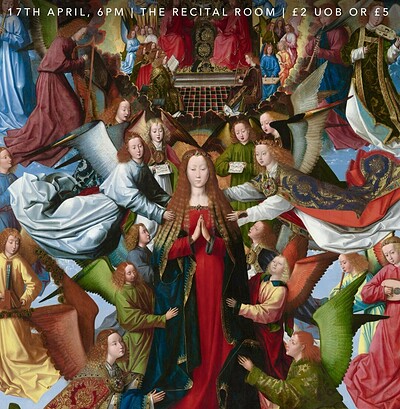 Bristol University Baroque and Madrigal Ensemble Collaboration Concert at The Victoria Rooms, Bristol