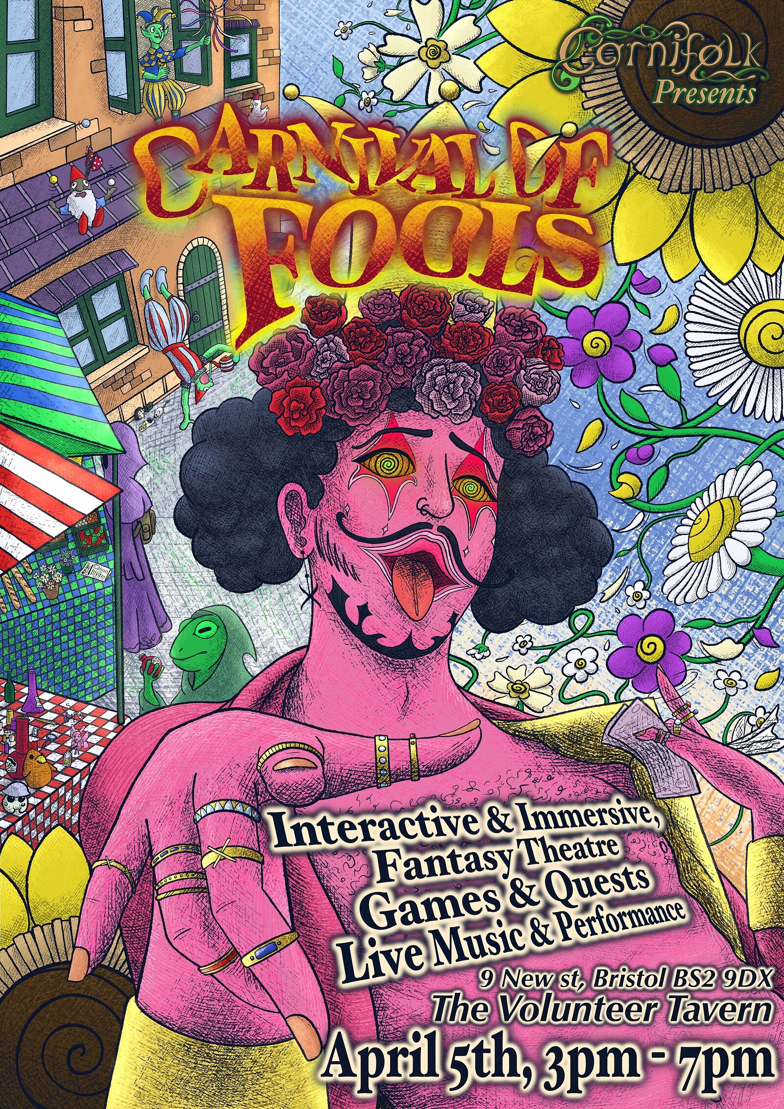 Carnifølk Present: Carnival of Fools at The Volunteer Tavern
