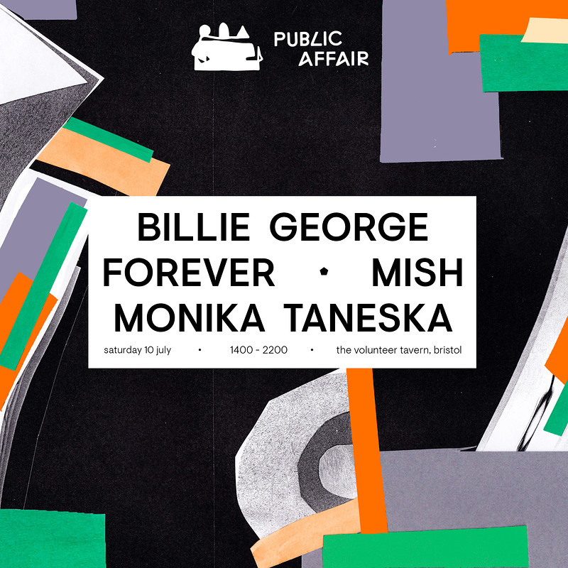 Public Affair #3: Billie George, MISH, Forever at The Volunteer Tavern