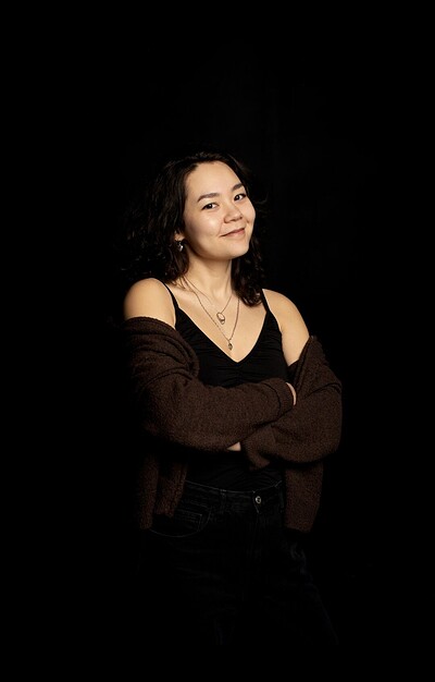 Aisha Amanduri work in progress at The White Bear