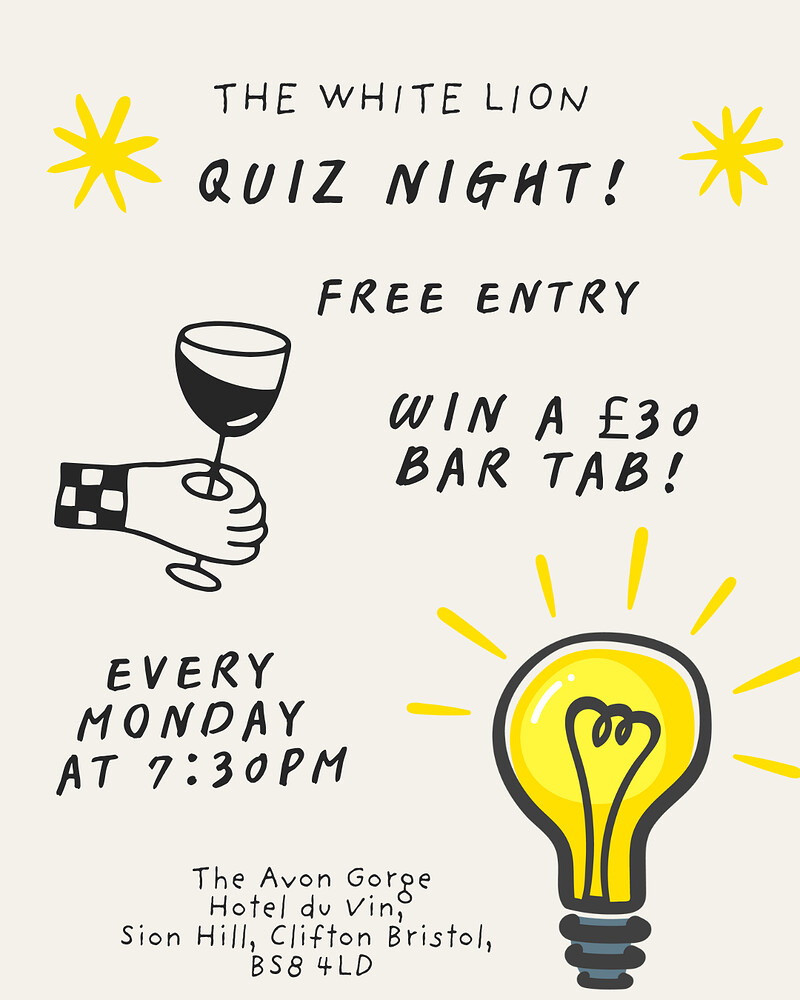 Quiz night at The White Lion Clifton