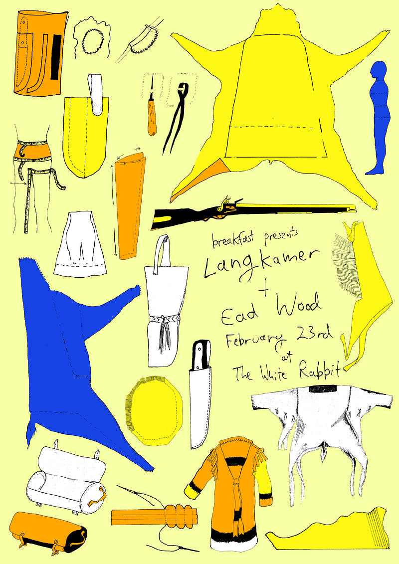 Breakfast Records presents Langkamer + Ead Wood at The White Rabbit