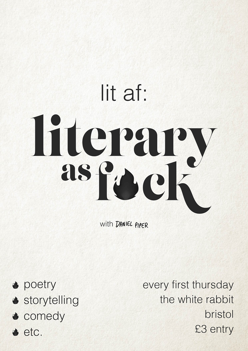 LIT AF: Literary as F*ck at The White Rabbit