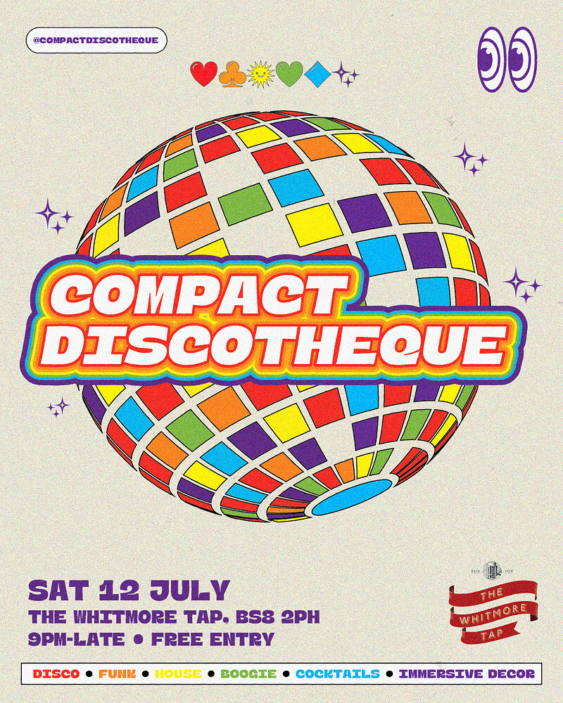 Compact Discotheque | Disco After Party at The Whitmore Tap