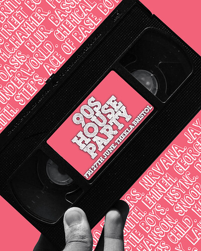90s House Party at Thekla