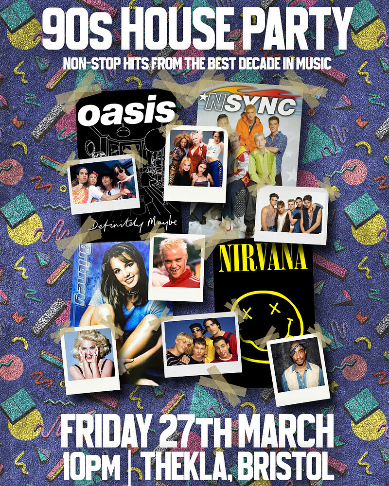 90s House Party at Thekla