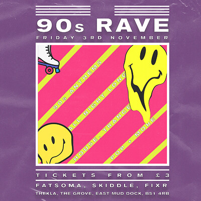 90s Rave at Thekla