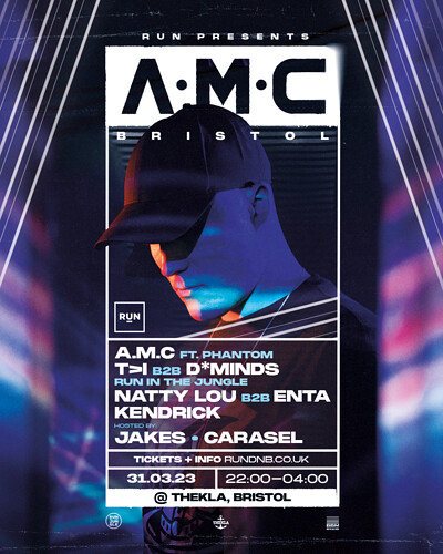 A.M.C x RUN // Bristol 2023 at Thekla