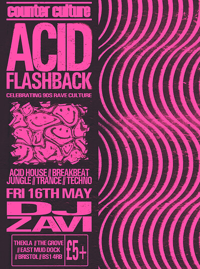 Acid Flashback - 90s Rave Anthems at Thekla