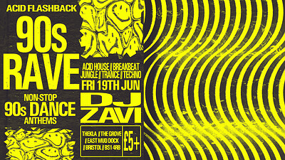 Acid Flashback: 90s Rave at Thekla