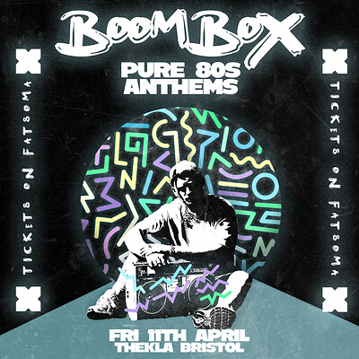 BOOMBOX: Pure 80s Anthems at Thekla