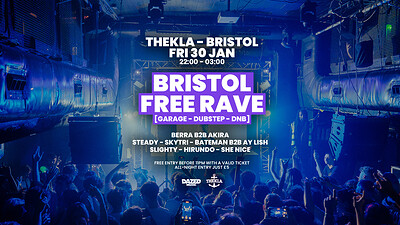 Dazed Muzic Free Rave at Thekla