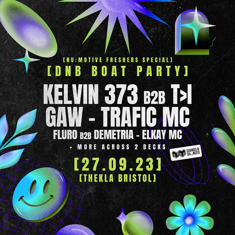 Drum & Bass Boat Party Kelvin 373 B2B T>I & GAW at Thekla