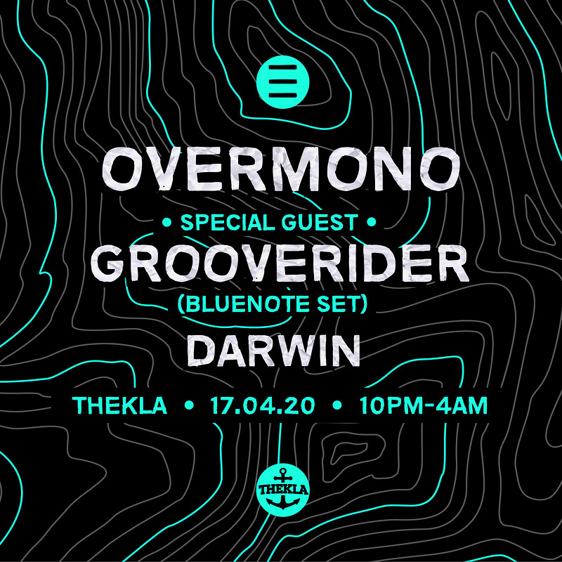 ESO Pres. Overmono, Grooverider, Darwin at Thekla