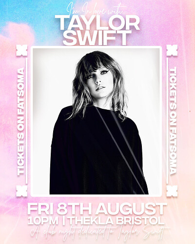 I'm in Love With... Taylor Swift at Thekla