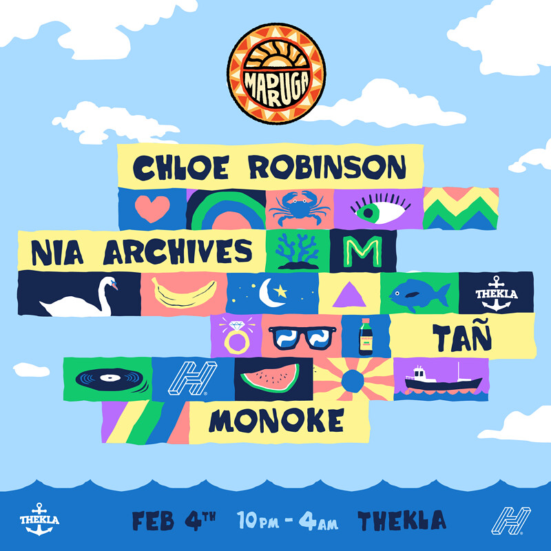 Madruga Pres. Chloe Robinson, Nia Archives & More at Thekla