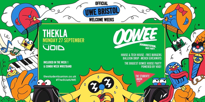Oowee SoundSystem Boat Party at Thekla