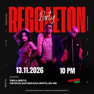 Reggaeton Party  November at Thekla