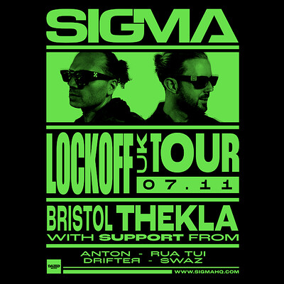 Sigma Lock Off Tour: Bristol at Thekla