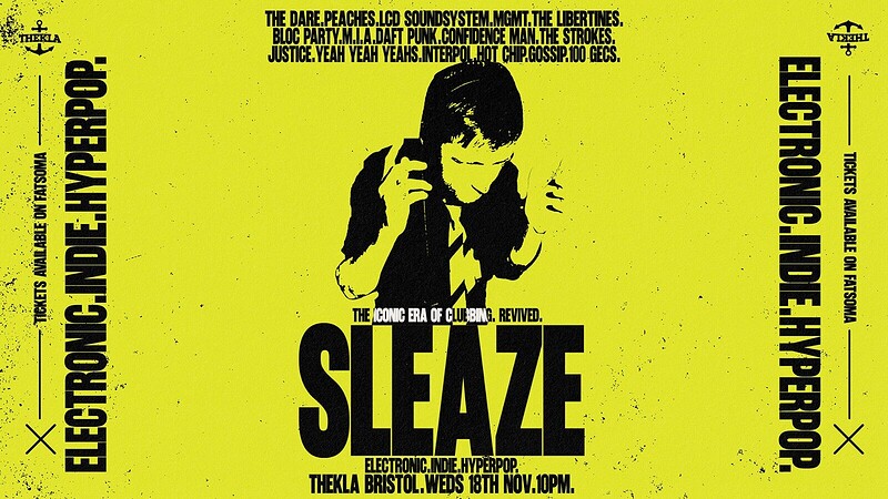 SLEAZE: Electro-Indie & Hyperpop at Thekla