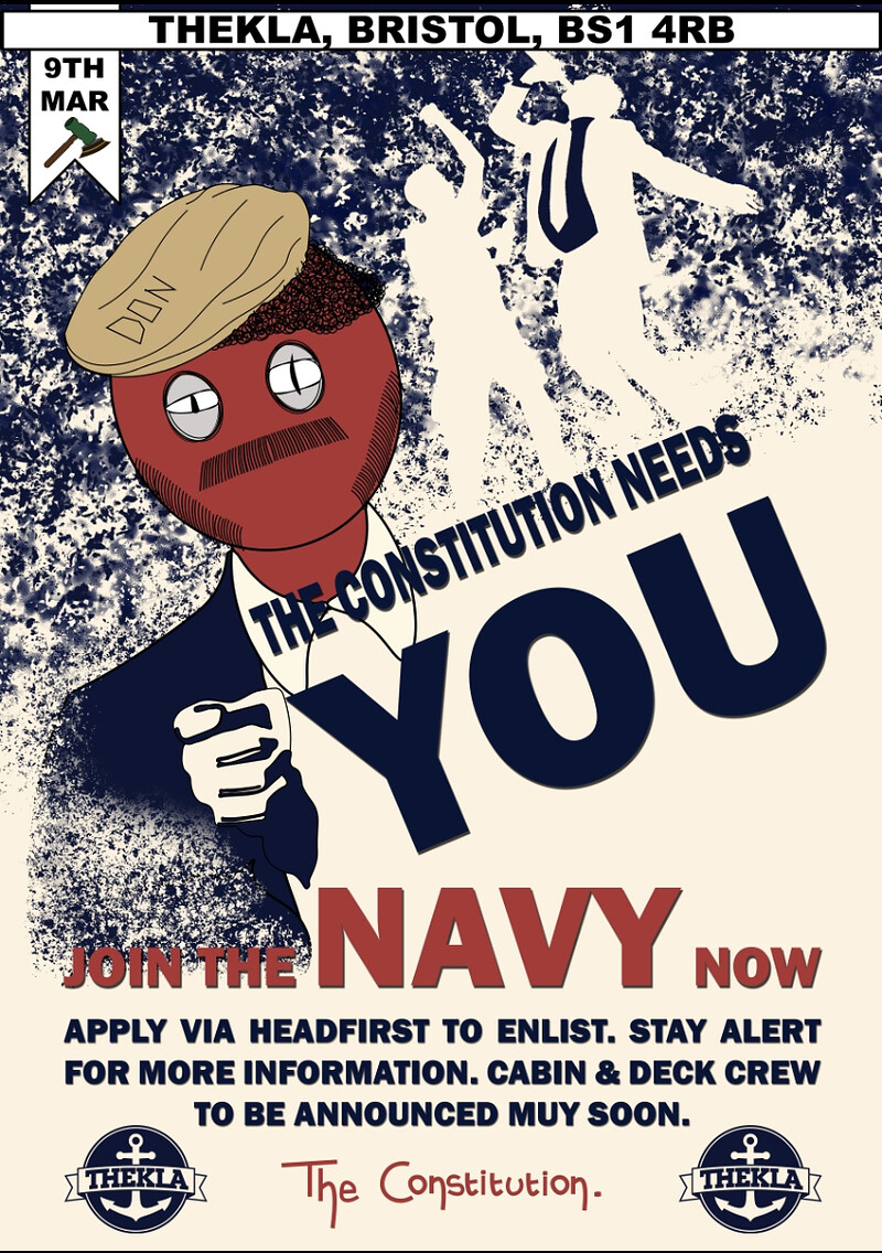 The Constitution Needs You ft. NIA ARCHIVES.. at Thekla