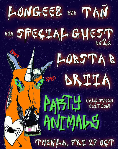 THE CONSTITUTION: PARTY ANIMALS at Thekla