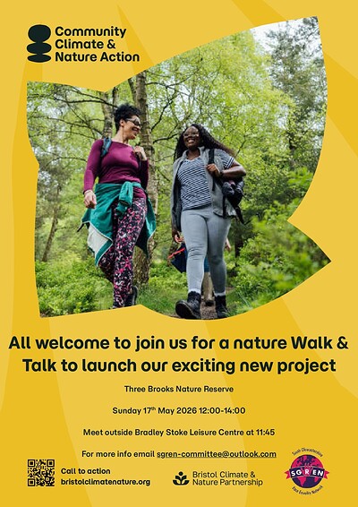 Walk & Talk: Launch Event for Climate & Nature Project at Three Brooks Nature Reserve