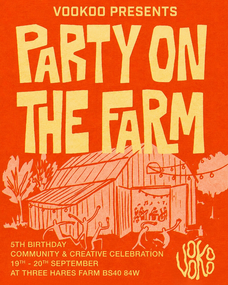 PARTY ON THE FARM at Three Hares Farm
