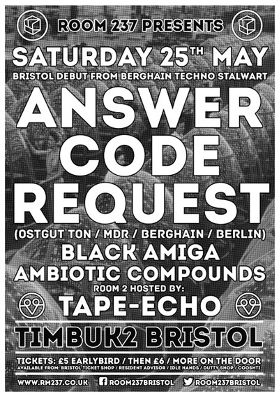 Room 237 : Answer Code Request at Timbuk2