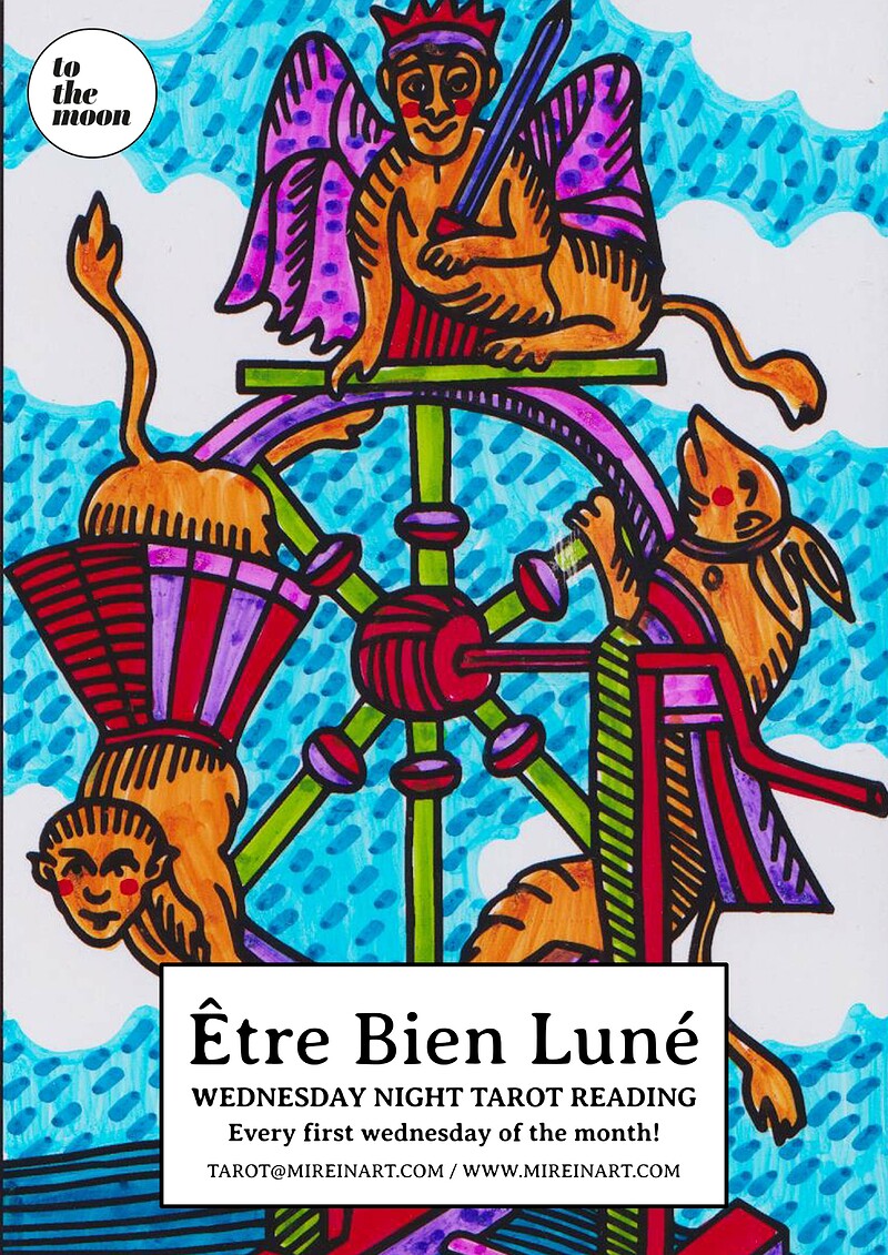 Être Bien luné - Tarot Reading Night at To The Moon
