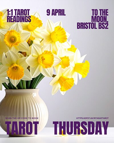 Cosy 1:1 Tarot Readings in Central Bristol at To The Moon