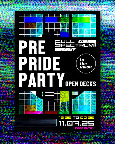 Full Spectrum Pre Pride Party at To The Moon
