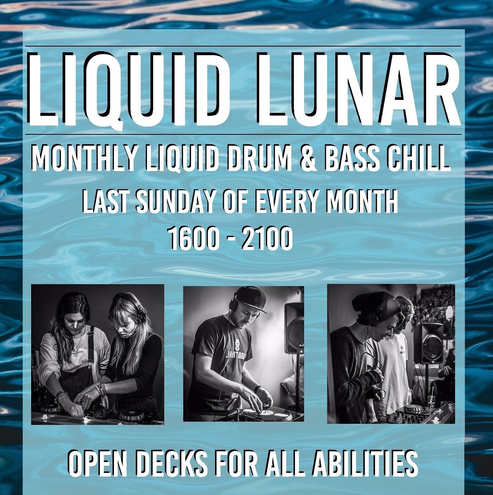 Liquid Lunar - liquid d&b open decks at To The Moon