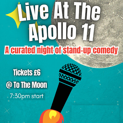 At The Apollo 11 Comedy at To The Moon