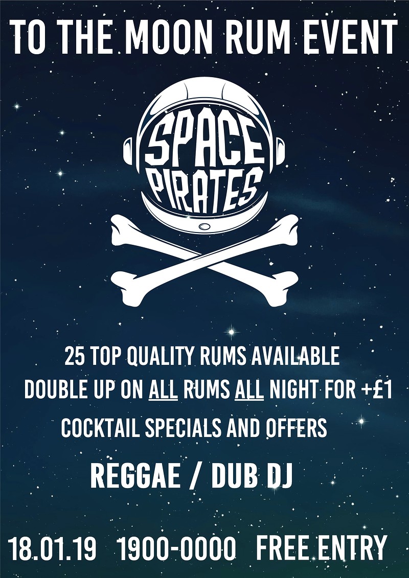 Space Pirates Rum Event at To The Moon
