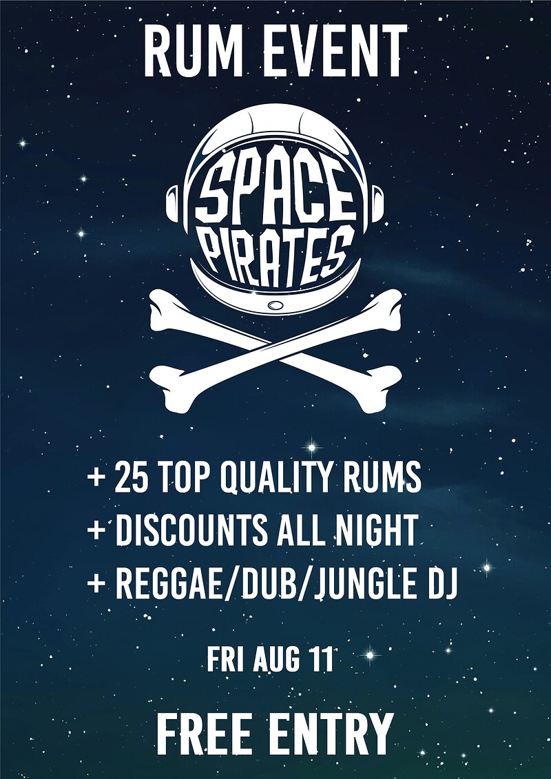 Space Pirates - Rum & Rhythms at To The Moon