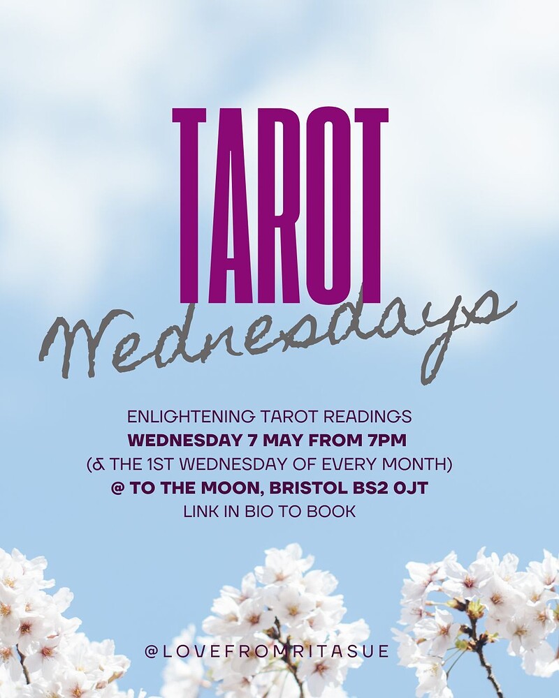 Tarot Wednesdays: Readings with Rita Sue Holistics at To The Moon