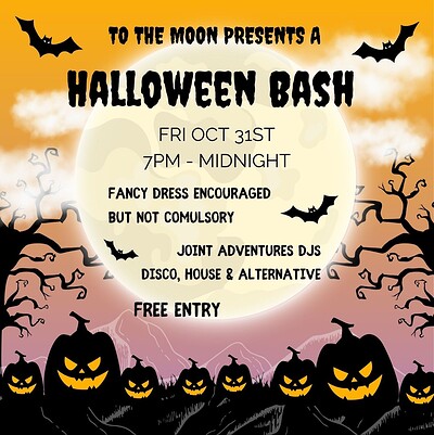 To The Moon Halloween Party at To The Moon