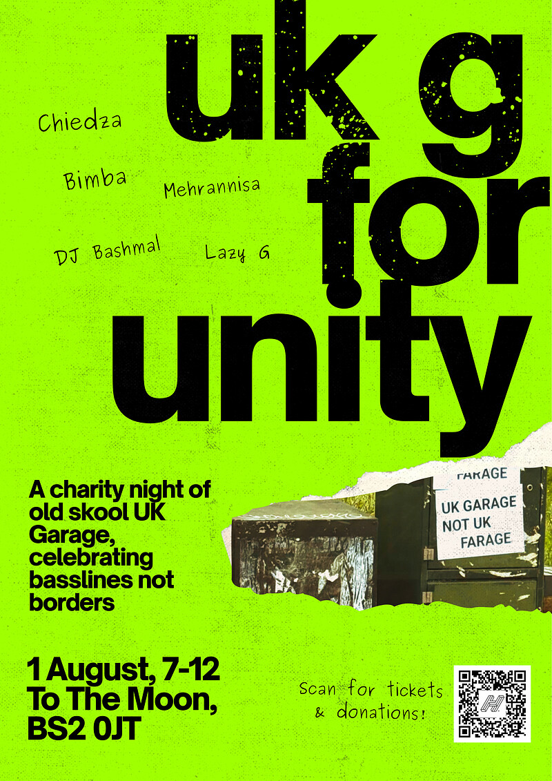 UKG for Unity: A charity night of UK Garage and good vibes at To The Moon