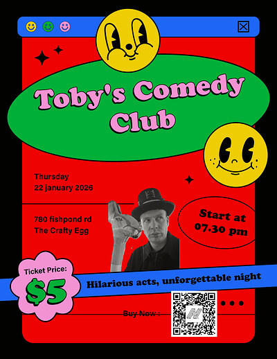 Toby's comedy club at Toby's Comedy Club