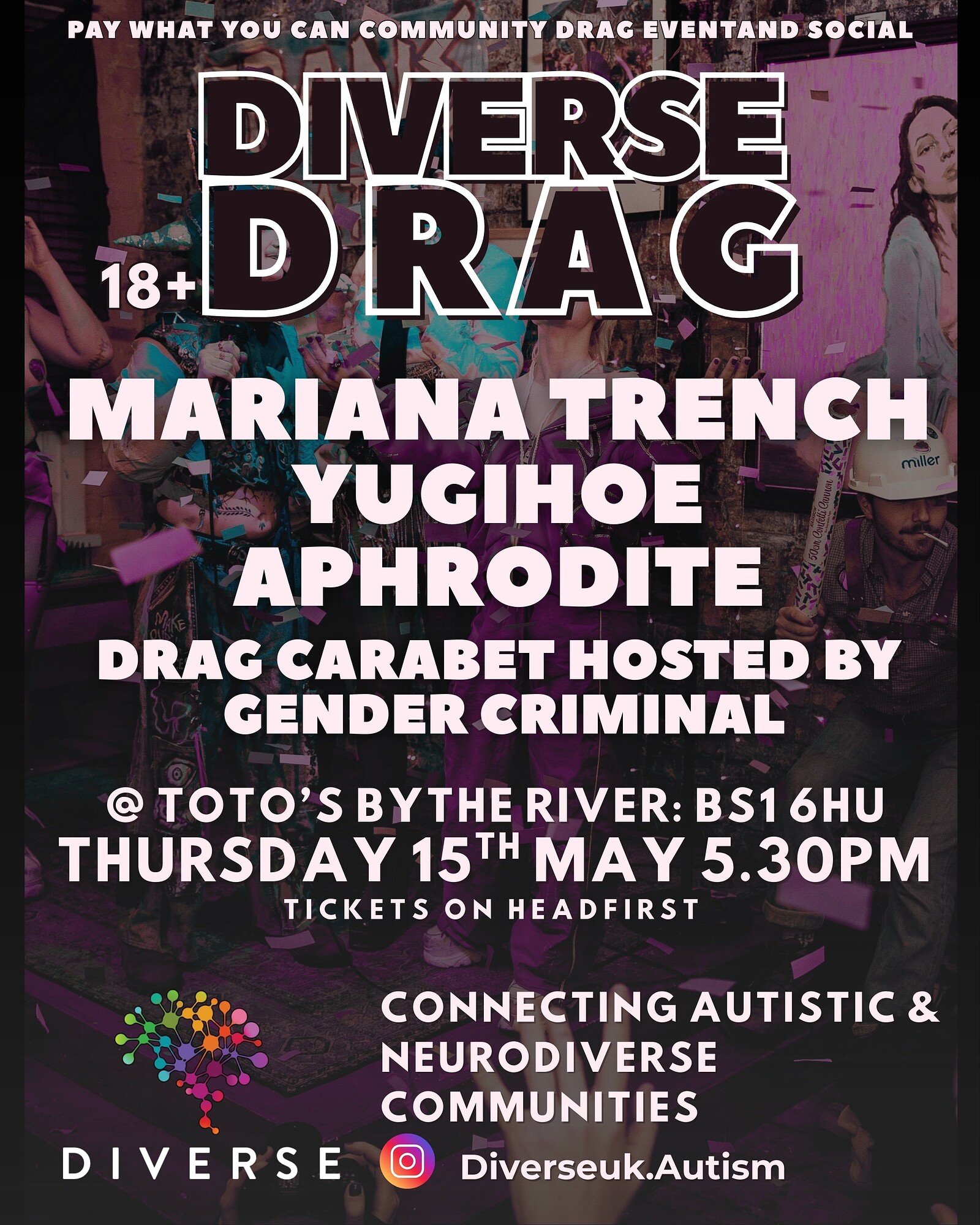 DIVERSE DRAG at Totos