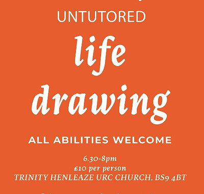 Life Drawing at Trinity Henleaze URC Church
