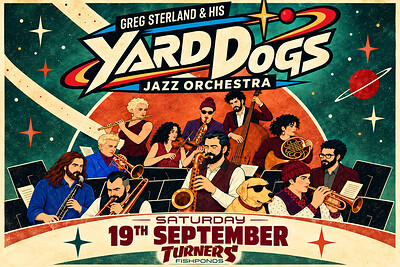 Greg Sterland & His Yard Dogs Jazz Orchestra at Turners Fishponds