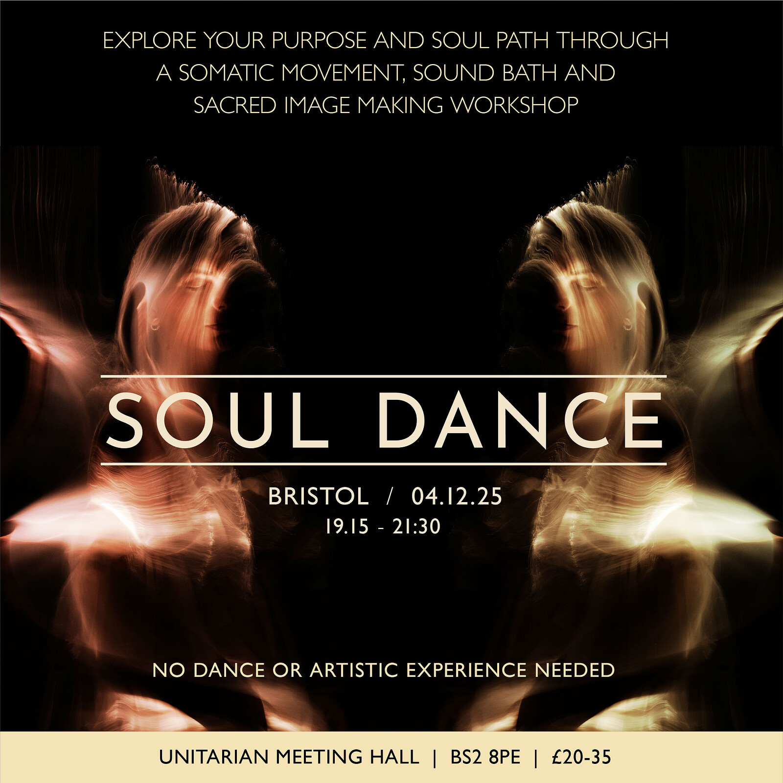 Soul Dance at Unitarian Meeting Hall, BS2 8PE