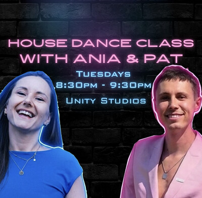 House dance class at Unity studios