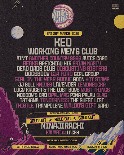 Ritual Union 2026 at Various Venues