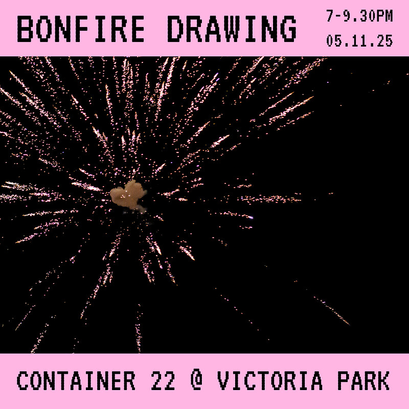 Bonfire Drawing at Victoria Park