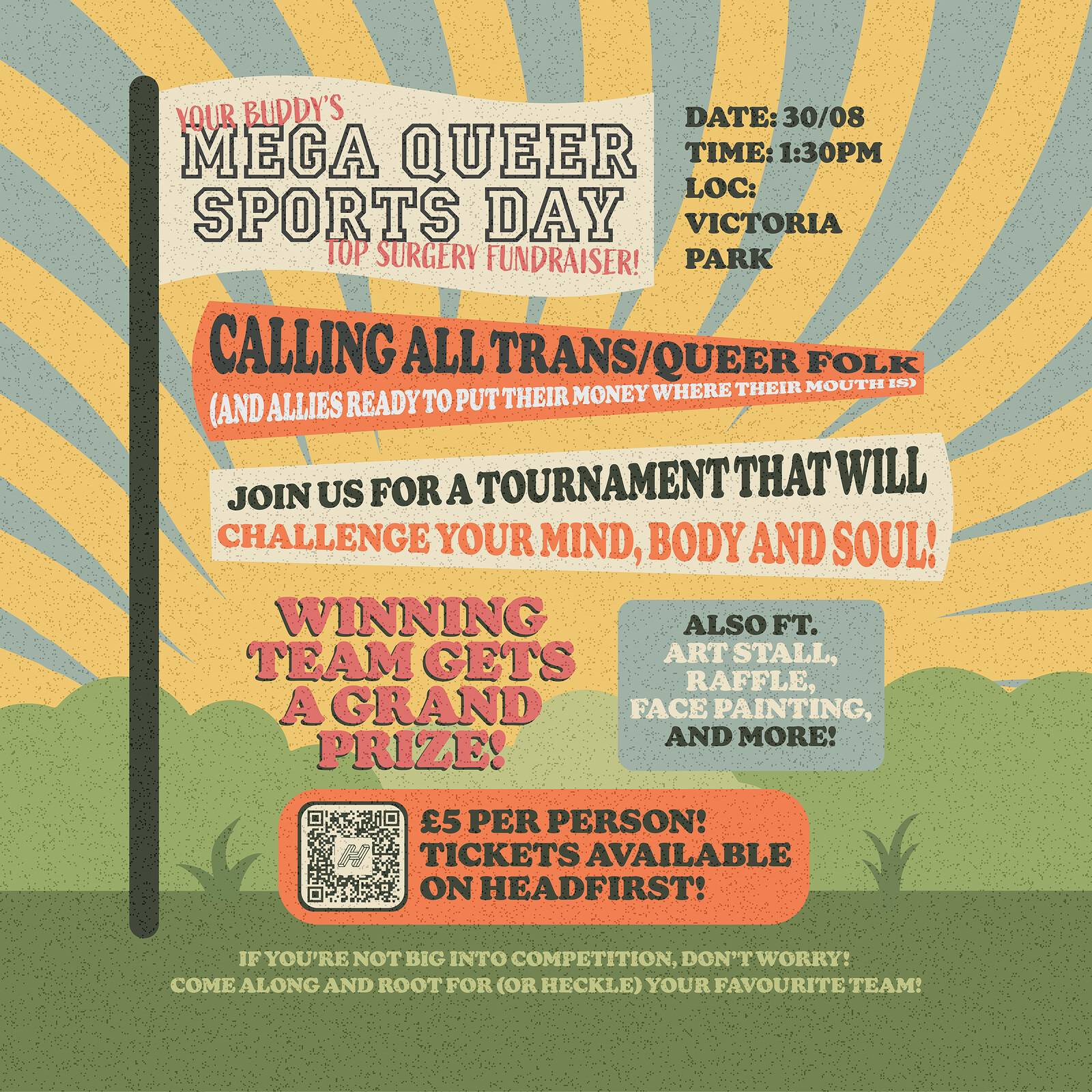 MEGA QUEER SPORTS DAY at Victoria Park
