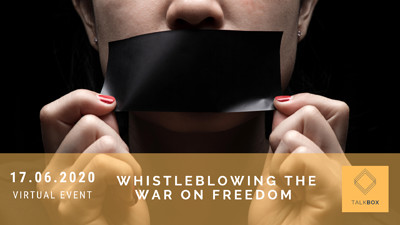 Whistleblowing the War on Freedom at Virtual Event